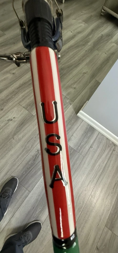 Custom Fishing Rod And Reel, Daiwa Spinning , Emcast 802MFS - Image 4 of 4