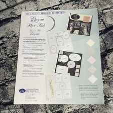 2002 Creative Memories ELEGANT PAPER PACK 10X12 Photo Mounting Paper 10 Sheets