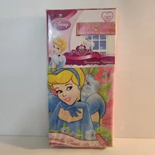 Disney Cinderella Castle Garden Cotton Blend Curtain Valance Pink 84" x 15" NEW