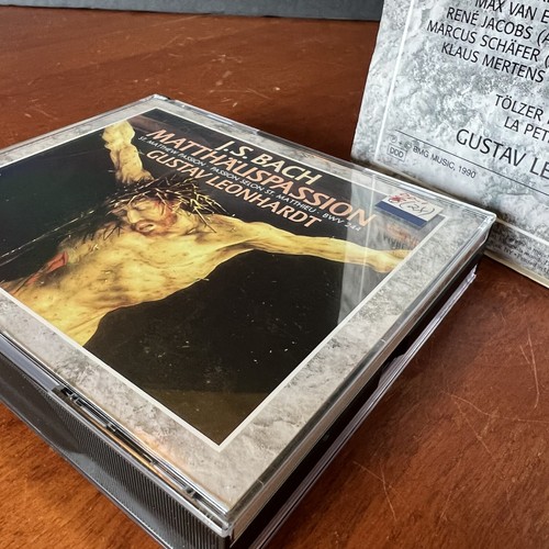 J.S. Bach Matthauspassion CD Box Set Music Gustav Leonhardt St. Matthew Passion - Picture 5 of 8