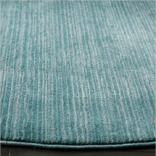 Safavieh Vision Contemporary Tonal Aqua Blue Area Rug 3'x5' Rectangle .5" Pile  - Image 2 of 4