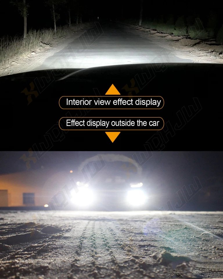 Faro LED H7 2 piezas para Can-Am Spyder RS Roadster SE5 SM5 blanco bombillas 16000LM Foto 4 de 4