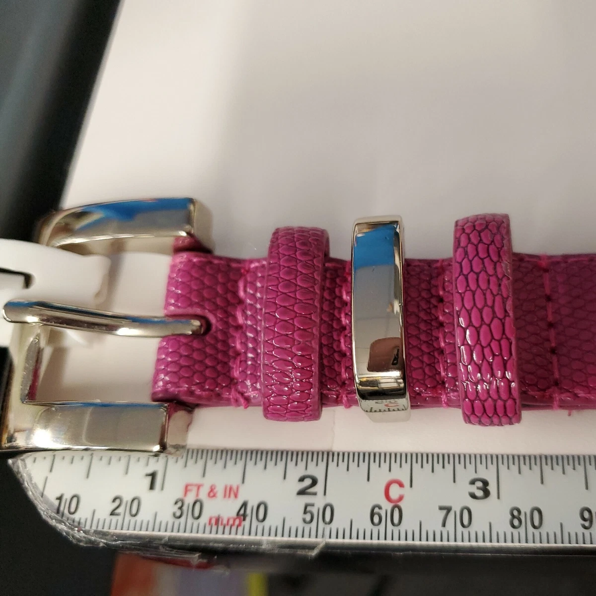 Pink designer belt cheap