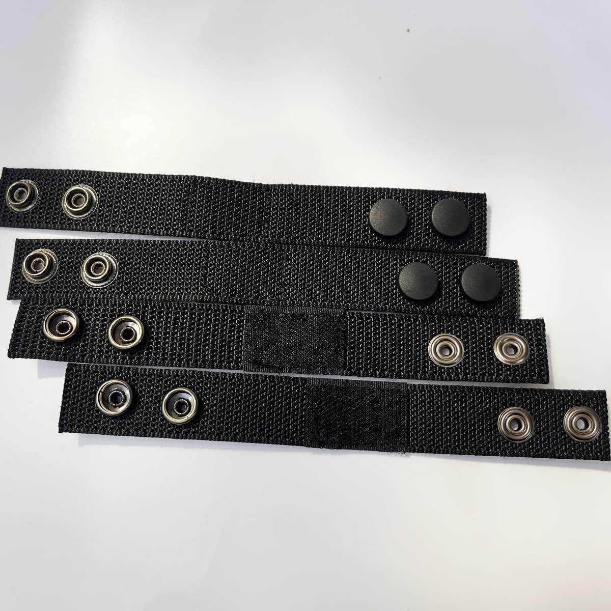 4× Tactical Duty Belt Keeper Security Tactical Belt Keepers with Double Snaps US