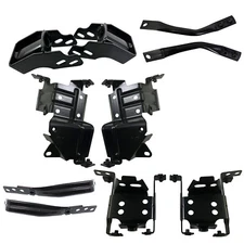 Bumper Bracket For 2011-2014 GMC Sierra 2500HD/3500HD Front LH & RH Side 2PCS