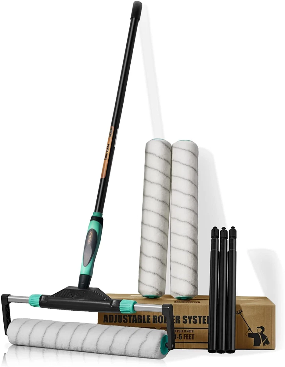 10Pcs Pinstone Large Paint Roller Kit 12