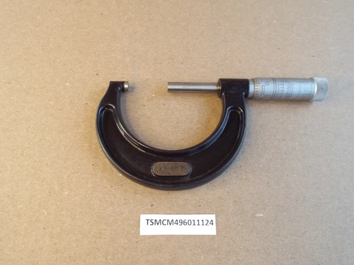 VTG L.S. Starrett No. 436 micrometer 1-2 inch in Nice Condition and Works Well !