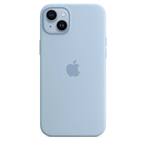 Genuine Official Apple iPhone 14 Silicone Case with MagSafe - Sky NEW - 第 1/1 張圖片