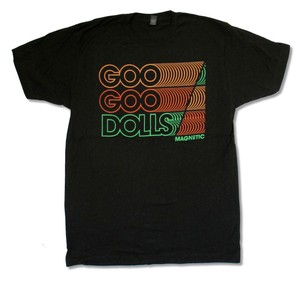 Goo Goo Dolls Repeater Magnetic Tour 2014 NV-BC Black T Shirt Band Merch | eBay