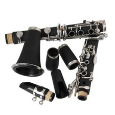 ABS 17 key bB Flat Tenor Double Barrel Clarinet Woodwind