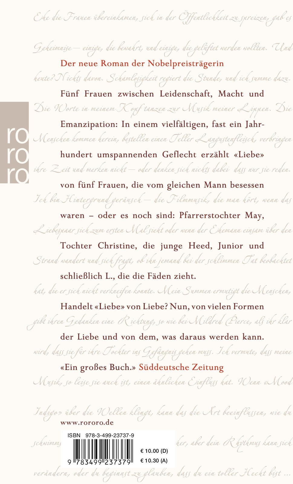 Thumbnail - Liebe | Toni Morrison | Taschenbuch | 281 S. | Deutsch | 2006 |
