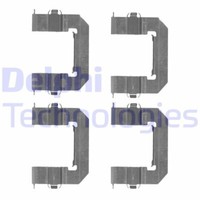 Delphi LX0501 ZubehöRsatz, Scheibenbremsbelag FüR Chevrolet Opel