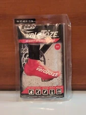 VELOTOZE Short Shoe Bicycle Shoe Cover Red 37 - 42.5