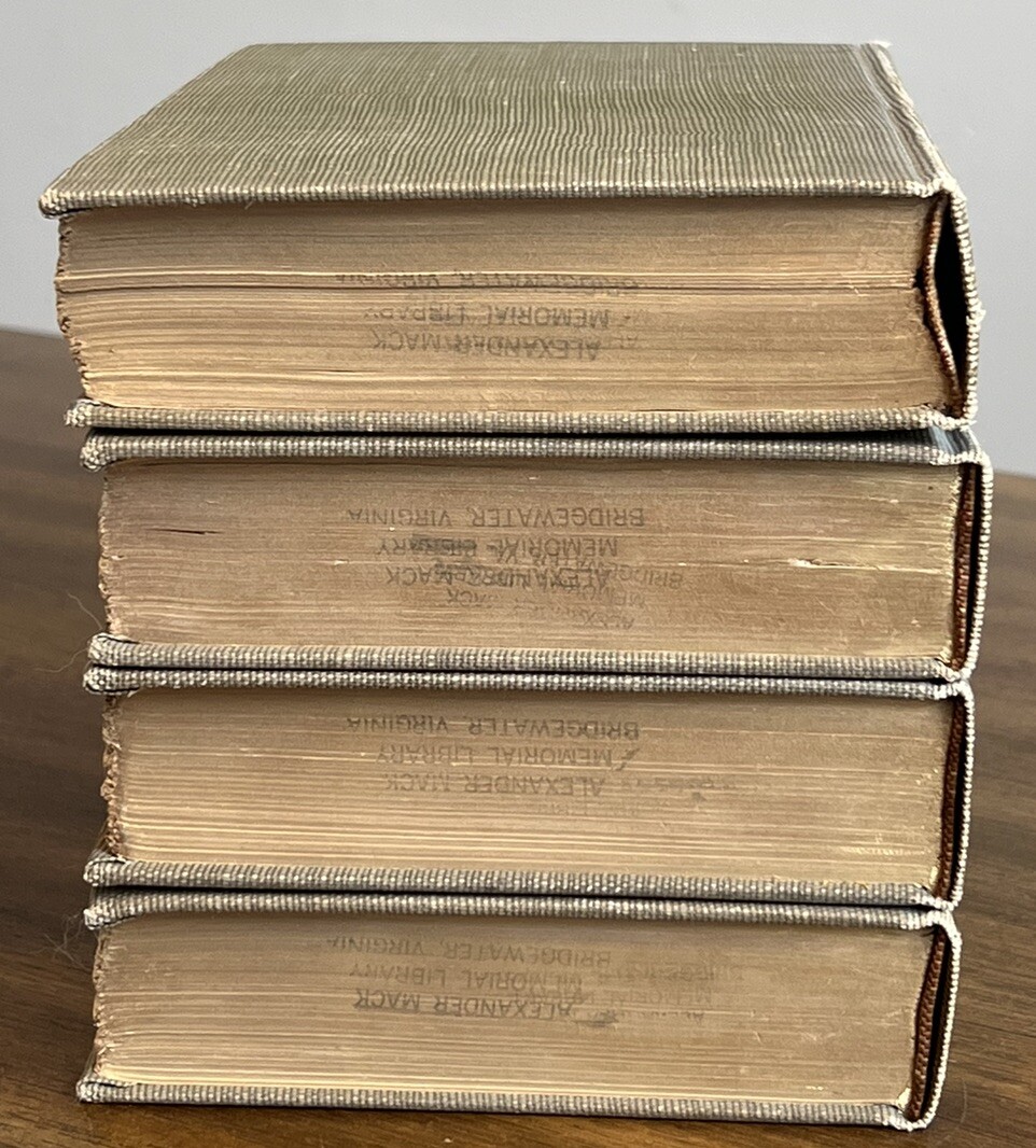 洋書　全4巻セット　ジョン・ロスロップ・モトリー　1904年出版　アンティーク 1900 The Complete Works Of John L Motley Vol 1-4 Set The