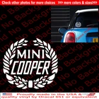 Classic Wreath Mini Vinyl Decal Die Cut Sticker for Mini Cooper Hardtop  MN001