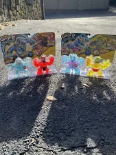 Heroes Of Goo Jit Zu Dino X-ray X Ray Versus Pack Tritops Shredz Thrash Verapz