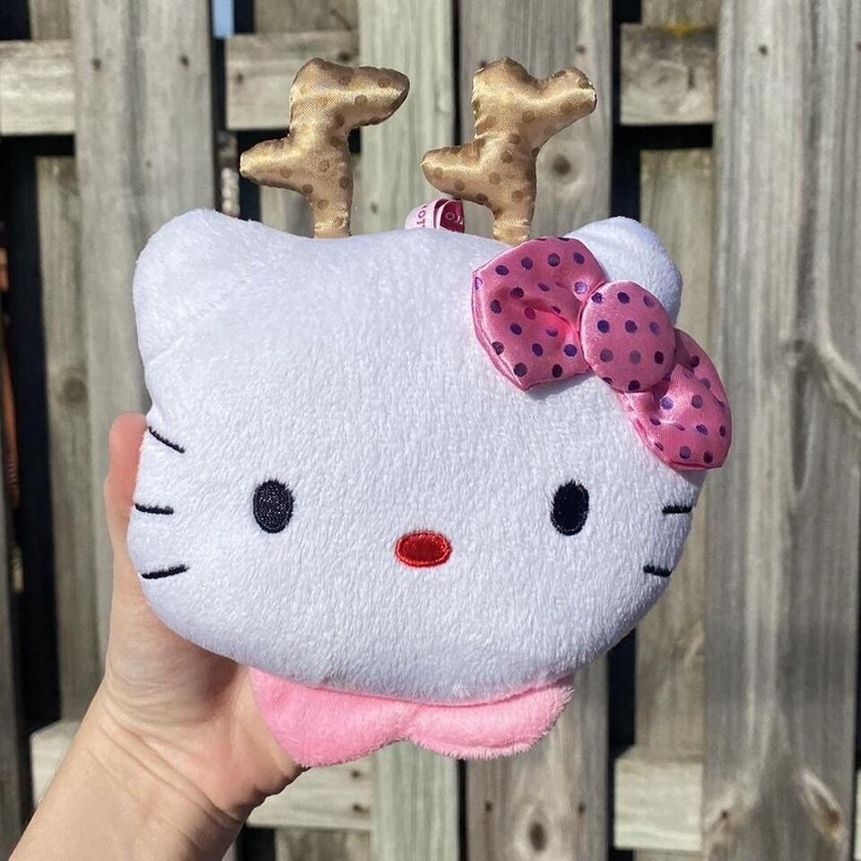 Hello Kitty Plush Christmas Reindeer