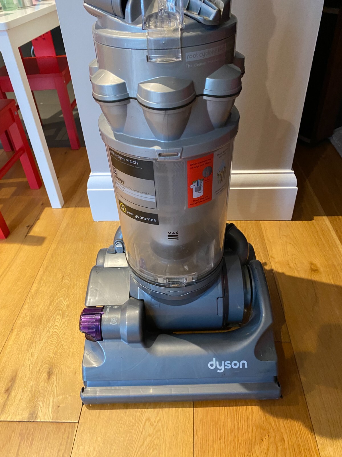 Dyson DC14 Upright Vacuum Cleaner, Purple eBay