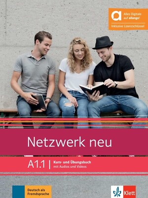 Klett NETZWERK NEU A1.1 Kurs- & Ubungsbuch MIT Audios & Videos HYBRID EDIT @ NEW