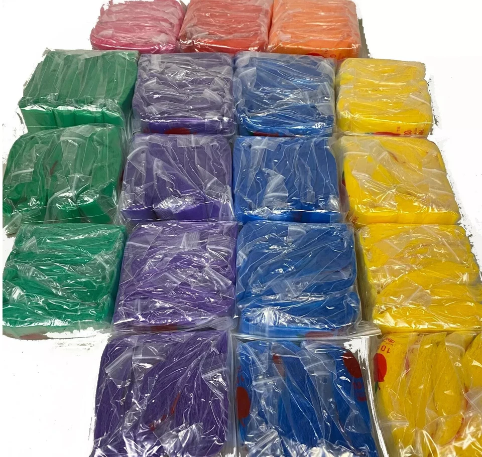 10,000 BULK BAGGIES - COLOR TINTED - 1.5" x 1.5" APPLE 1515 BRAND Baggies - Image 3 of 4