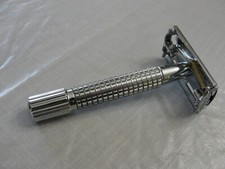 Shiny Chrome Safety Double Edge Razor
