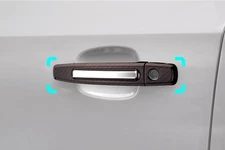 Carbon Door Handle Cover Trim Set For 2006 2011 Chevy Epica Tosca