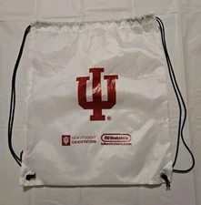 Indiana University (IU) Drawstring BACK-SACK Bag NCAA