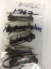 B12J16K  1762 OHMITE 16,000 OHM 10 WATT RESISTORS 5 PCS