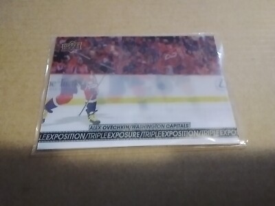 #TE-8  Alex Ovechkin  Triple Exposure - 2017/18 UD Tim Hortons