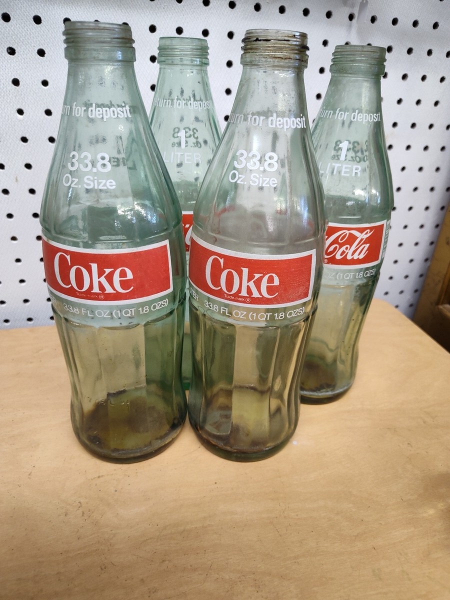Coca-Cola 鉄看板　 1リットル ガラス瓶 Coca-Cola 鉄看板 1リットル ガラス瓶 Vintage Coca Cola 1