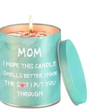 Mothers Day Gifts from Daughter,Son-Mom Scented Candles Funny Gifts Ideas for Mo
