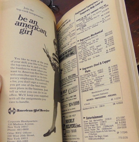 Greenwich Village Bluebook - 1968 / 8vo, 300pp. / NYC Bars, Restaurants, etc. VG - Picture 8 of 9