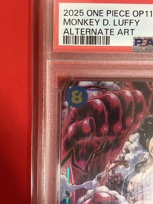 モンキー・D・ルフィ(コミパラ) PSA10【SEC】{OP11-118} PSA 10 Luffy SEC OP11-118 Manga Alt Art Comic Parallel Fist