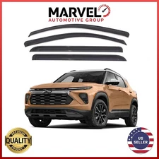 Out-Channel Window Visor Rain Guard Deflector for Chevy Trailblazer 2021-2024