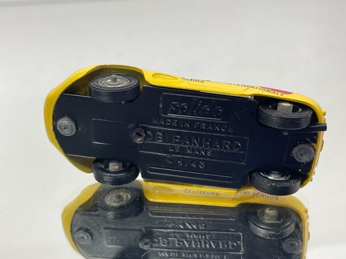 SOLIDO DB PANHARD LE MANS 25th BRUSSELSE INT. BEURS -YELLOW 1:43- GOOD - 532 - Imagen 4 de 6