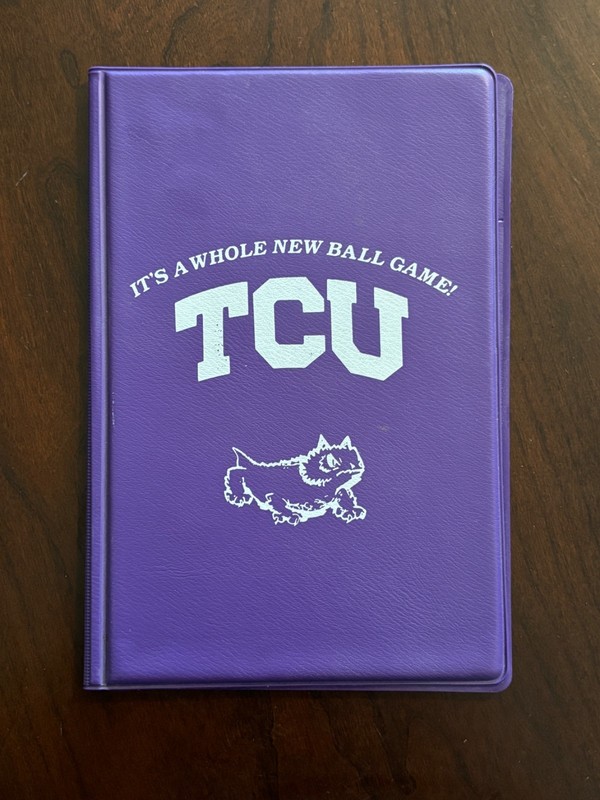 Texas Christian University tcu vs Baylor 1992 It's a whole new ballgame hornfrog