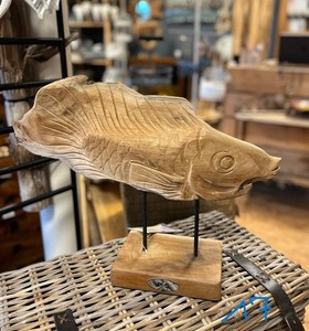 Holzfisch Groß