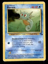 Horsea Fossil MP, 49/62 Pokemon Card