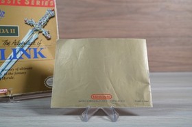 classic series NINTENDO nes ZELDA 2 THE ADVENTURE OF LINK complete CIB
