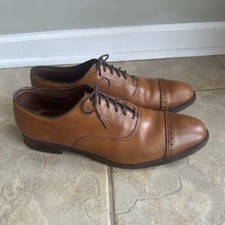 Allen Edmonds Fifth Avenue Men's US 11 C Walnut Leather Cap-toe Oxford Shoe 5735