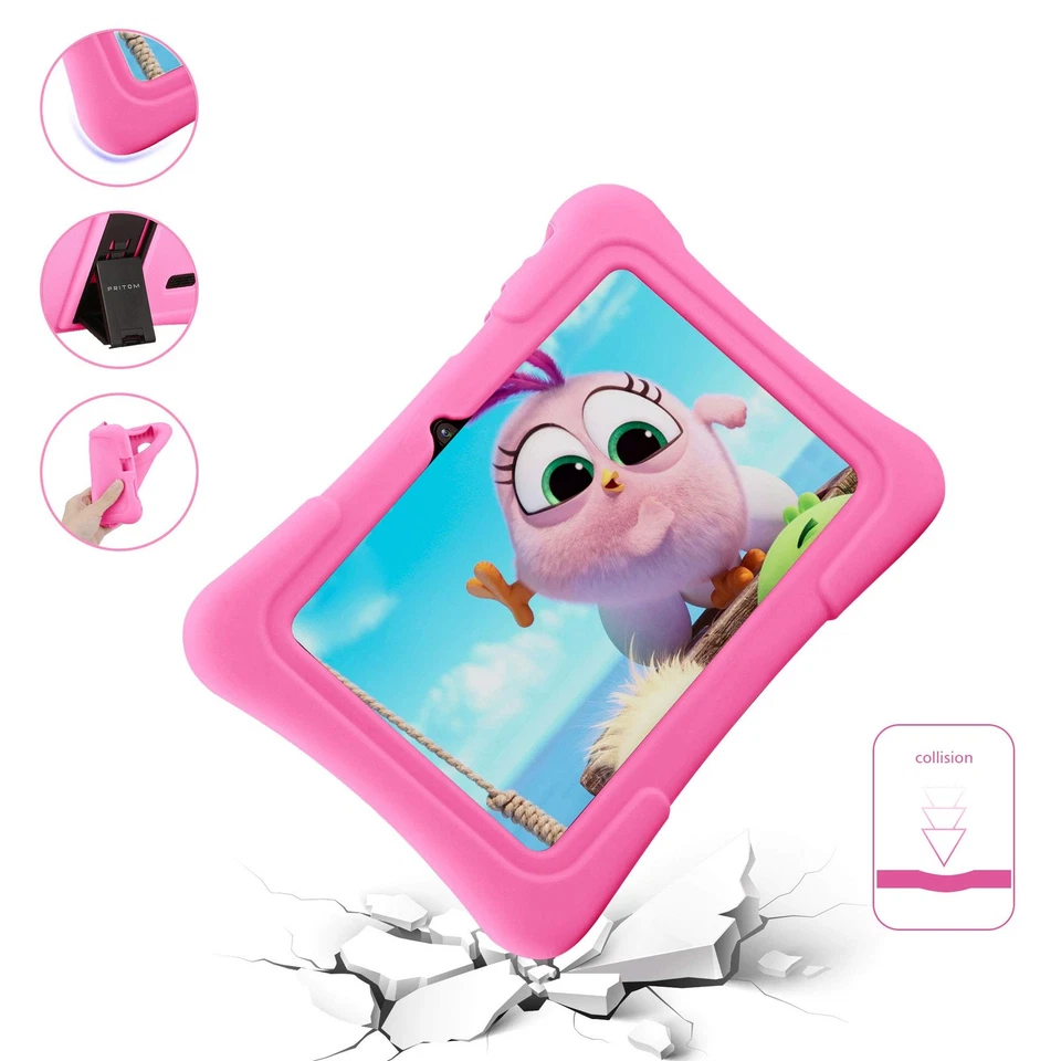 7 inch Kids Tablet, Quad Core Android 13, 32 GB ROM, WiFi, Bluetooth, Dual Ca... - Image 2 of 4