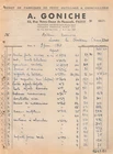 1948 A GONICHE IN PARIS - ANTONIN QUENIOUX IN LUSSAC LES CHATEAUX VIENNE