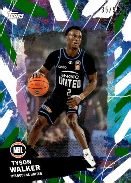 TYSON WALKER 2025-26 Topps NBL /99 Green #49 Basketball  ID:174046