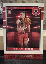 2024-25 Panini NBA Hoops RC #254 - Kyshawn George - Washington Wizards