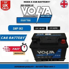 CAR BATTERY 063 RENAULT CLIO 40AH 410 CCA 12V MFS