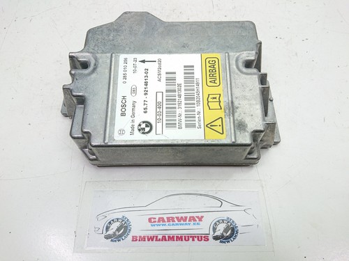 BMW E88 E84 E70 E71 E72 Sensor Sicherheitssteuergerät ECU 9214813 AA