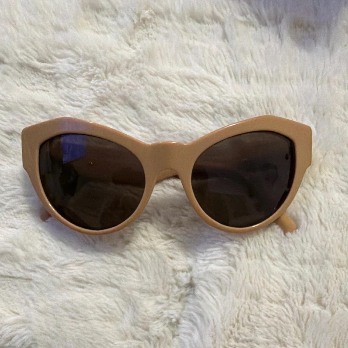 Cat Eye Sunglasses Beige for Women for sale | eBay