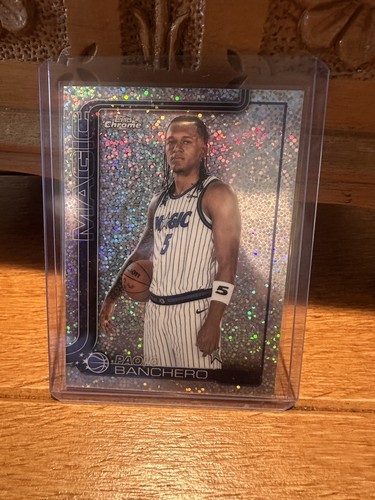 🔥NEW🔥 2026 Topps Chrome Update Paolo Banchero Confetti Glitter Insert SP