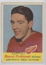 1957-58 Topps Marcel Pronovost #43 HOF 7ut