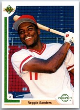 ⚾ 1991 Upper Deck #71 Reggie Sanders Cincinnati Reds RC